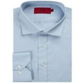 thumbnail image 1 of Elie Balleh Men's 100% Cotton Slim Fit Long Sleeve Solid Dress Shirt - Colors, 1 of 3