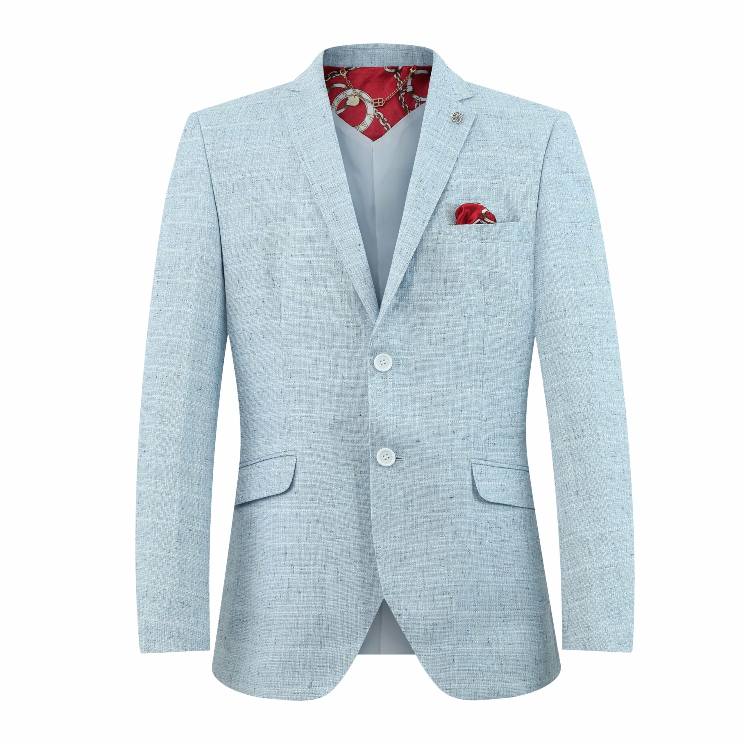 Matching Mens and Women Mens Blazer - Baby Blue Sport Coat main image 1