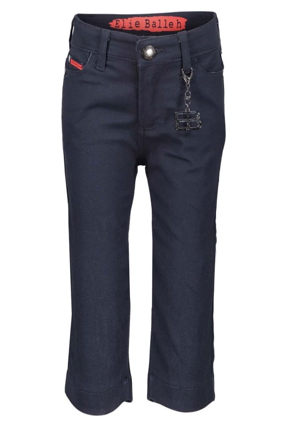 Navy Slim Fit 5 Pocket Twill Boy's Pants