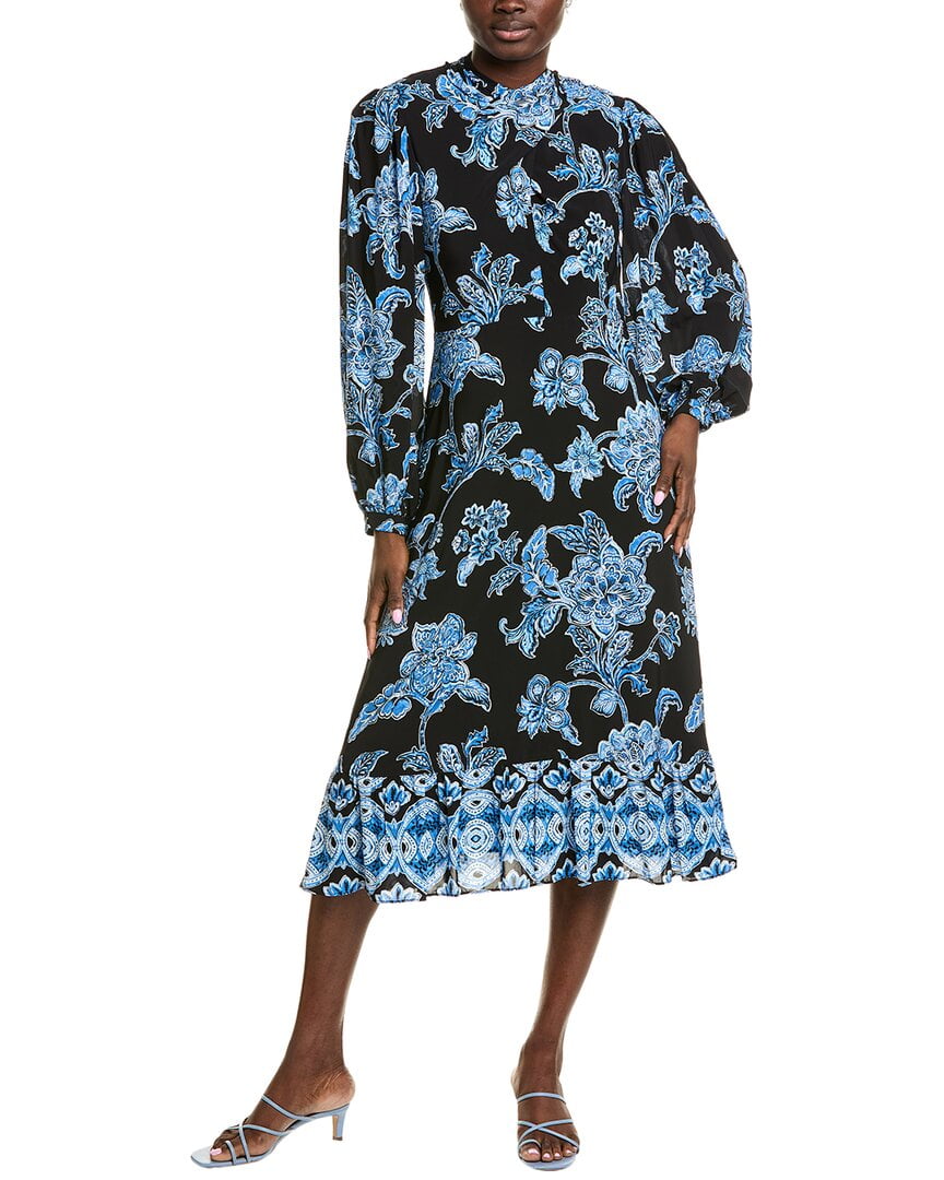 princess polly baby blue dress womens korean style long dusty blue dress main image 0