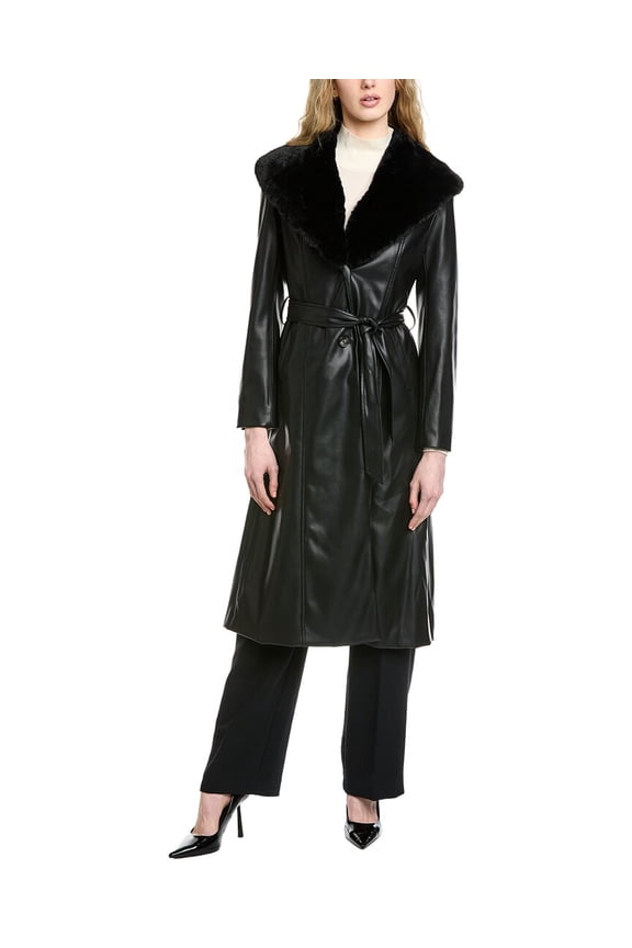 womens Collared Jacket, XL, Black