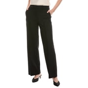Elie Tahari womens Double Pintuck Detail Pant, 6, Black