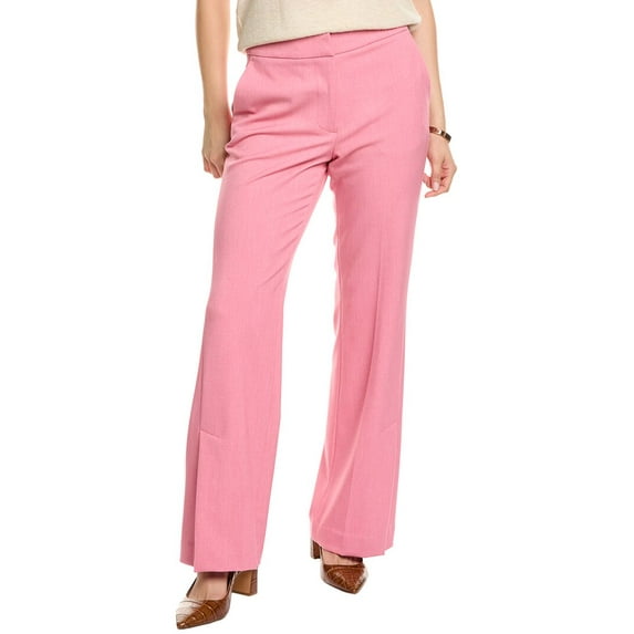 Elie Tahari womens The Becky Pant, 10, Pink