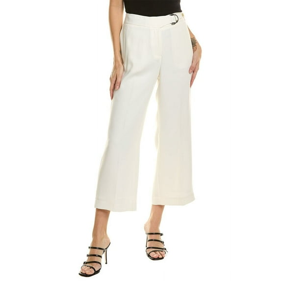 Elie Tahari womens The Della Pant, 4, White
