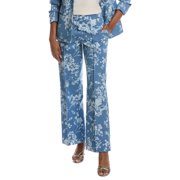 Elie Tahari womens The Gabby Pant, 12, Blue