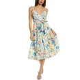 thumbnail image 1 of Elie Tahari womens  The Lily Midi Dress, 10, White, 1 of 3