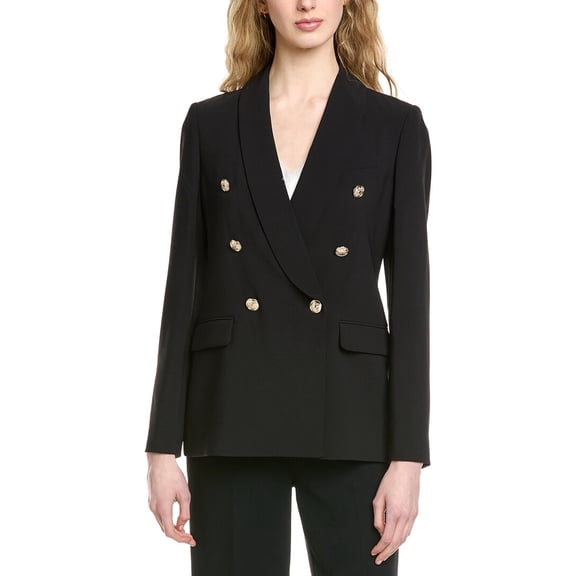 Elie Tahari womens The Rita Blazer, 10, Black