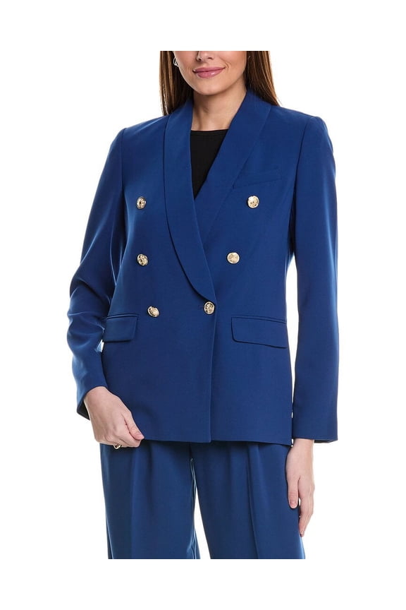 womens  The Rita Blazer, 2, Blue