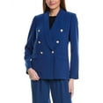 thumbnail image 1 of Elie Tahari womens  The Rita Blazer, 4, Blue, 1 of 3