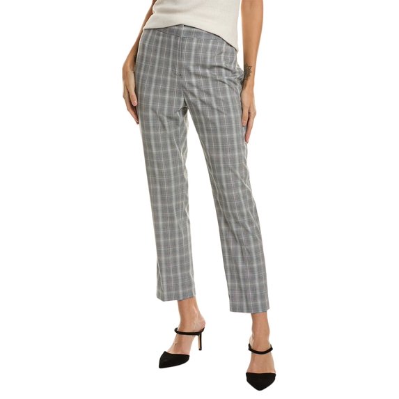 Elie Tahari womens The Taylor Pant, 4, Black