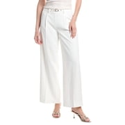 Elie Tahari womens Wide Leg Pleated Trouser, 12, Blue