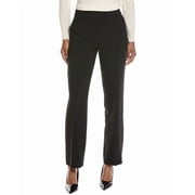 Elie Tahari womens Wide Straight Leg Pant, 16, Black