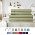 thumbnail image 1 of Elif King Size Bed Sheets Set - Ultrasoft, Brushed Microfiber - Wrinkle Free, Deep Pocket, Machine Washable, Hypoallergenic, Fade Resistant Bedding Sheet Set (King, Green), 1 of 5