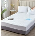 thumbnail image 1 of Elif Mattress Protector Waterproof Quilted Cooling Cover, Full, 1 of 6