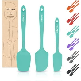 EHZ Silicone Spoon Spatula High Heat Resistant BPA-Free Flexible Rubber  Scraper Cooking Mixing Baking Kitchen