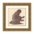 thumbnail image 1 of Elihu Vedder 12x13 Gold Ornate Wood Frame and Double Matted Museum Art Print Titled - Study for ‘Greek Girls Bathing’ XIII (C. 1872), 1 of 4