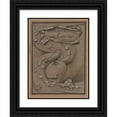 thumbnail image 1 of Elihu Vedder 15x18 Black Ornate Wood Framed Double Matted Museum Art Print Titled - Omar's Emblem (1883-1884), 1 of 5