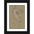 thumbnail image 1 of Elihu Vedder 17x24 Black Ornate Framed Double Matted Museum Art Print Titled: Study for ‘The Fates Gathering in the Stars’ II (C. 1884-1887), 1 of 5