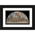 thumbnail image 1 of Elihu Vedder 18x12 Black Ornate Wood Framed Double Matted Museum Art Print Titled - Goddess of Fortune Stay With&nbsp;Us (1893), 1 of 5