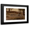 thumbnail image 1 of Elihu Vedder 18x13 Black Modern Framed Museum Art Print Titled - Geese (About 1865), 1 of 5