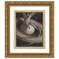 thumbnail image 1 of Elihu Vedder 20x24 Gold Ornate Framed and Double Matted Museum Art Print Titled - The Throne of Saturn (1883-1884), 1 of 4