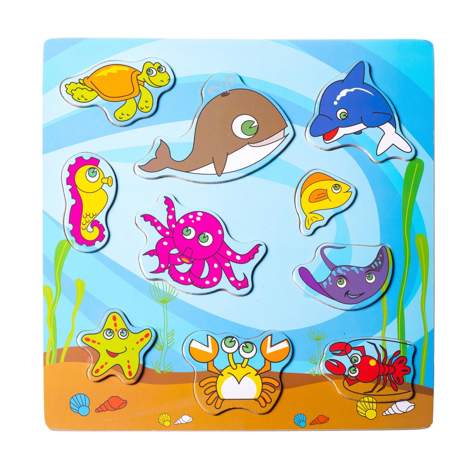 Acheter Puzzle Enfant Colorbaby Sea Animals 60 Pièces 60 x 44 cm