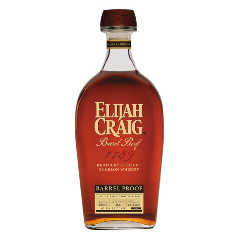 Elijah Craig 12年 750ml バーボンウイスキー Elijah Craig Barrel Proof Straight Bourbon Aged 12 YR, 750 ml