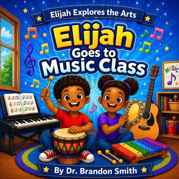 Elijah Explores the Arts Elijah Goes To Music Class, Book 1, (Paperback)
