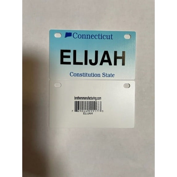 Elijah Mini Bike Plate Add On Accessory