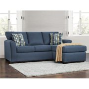 Elijah Sofa Sectional with Reversible Chaise, Blue