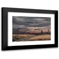 thumbnail image 1 of Elijah Walton 14x11 Black Modern Framed Museum Art Print Titled - Field Near Cofton (1850-1880), 1 of 5