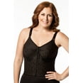 thumbnail image 1 of Elila Jacquard Posture Group Front Hook Longline Bra 5415, 1 of 4