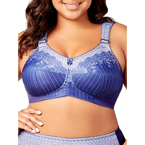 Elila Womens Kaylee Full Coverage Wire-Free Bra Style-1505