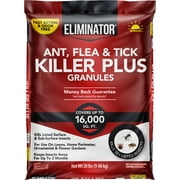 Eliminator Ant, Flea & Tick Killer Plus Lawn Insect Granules, 20lb