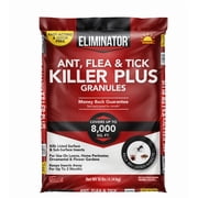 Eliminator Ant, Flea & Tick Killer Plus Lawn Insect Granules Pesticide, 10lb