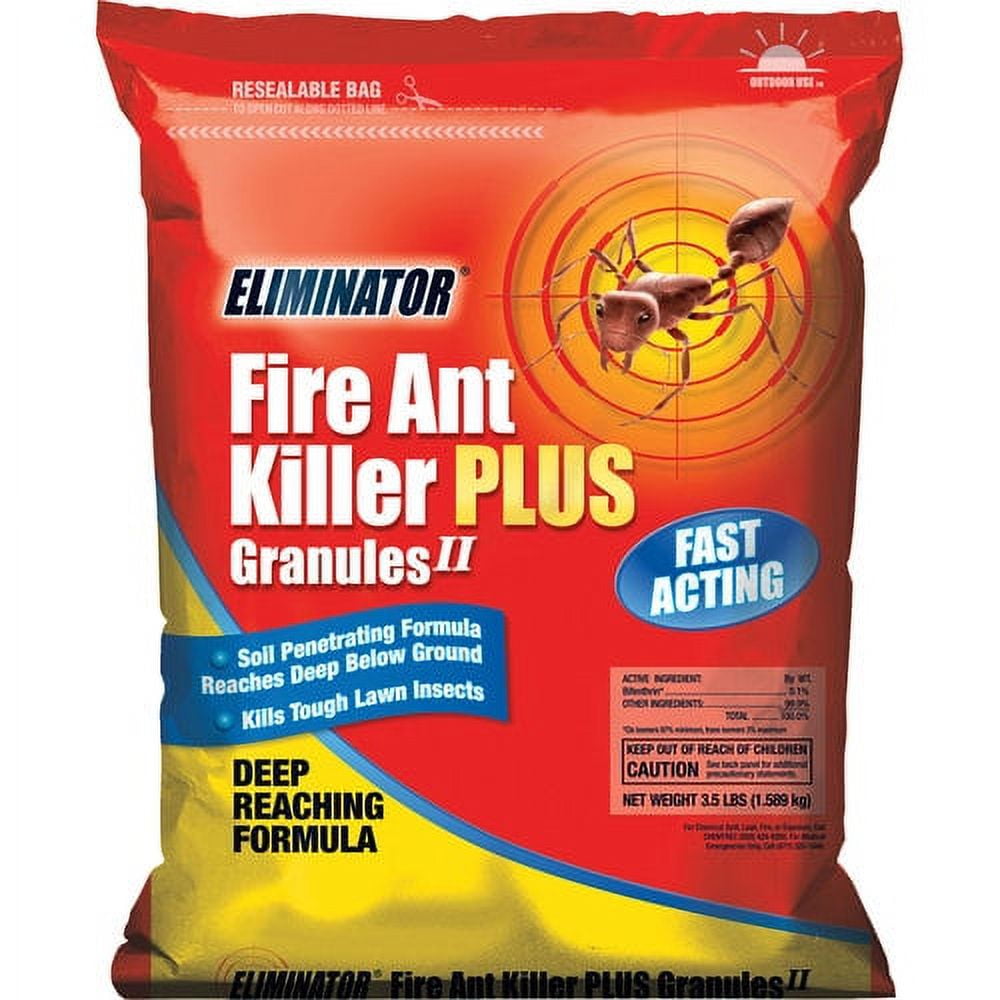 Eliminator Fire Ant Killer II Plus Granules, 3 lbs