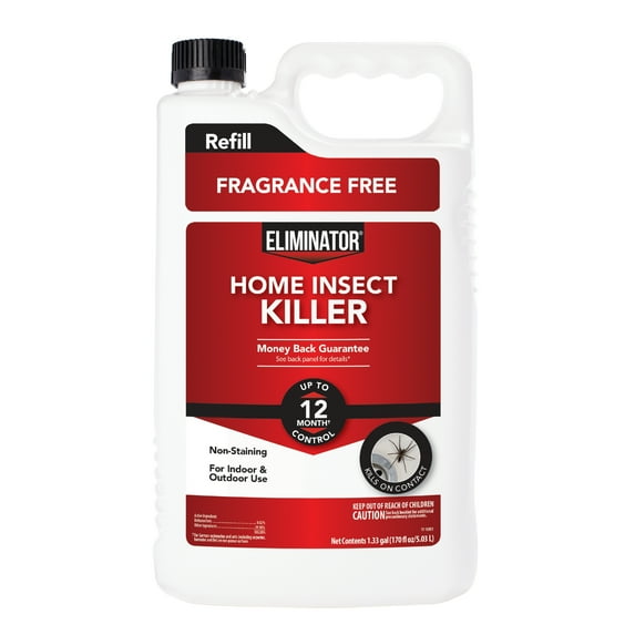 Eliminator Home Insect Killer2 Liquid Insecticide, 1.33 Gallon Refill