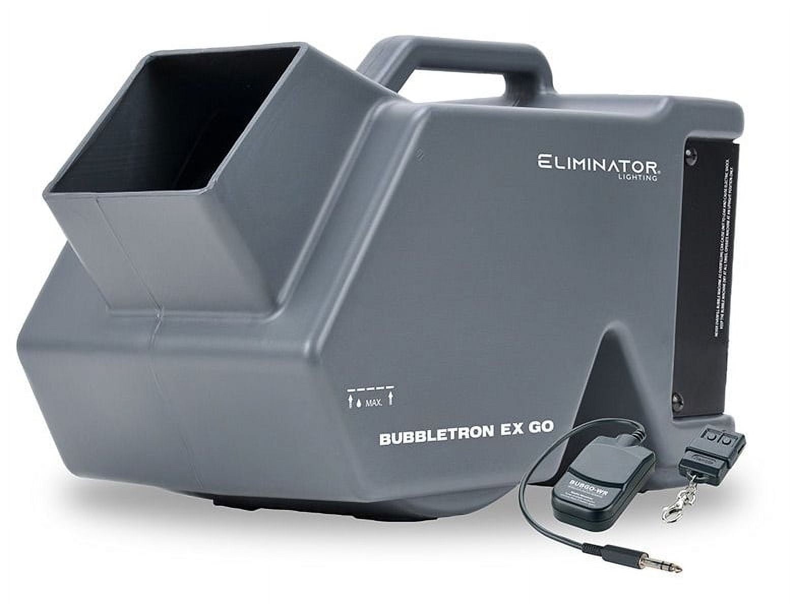 Eliminator Lighting BUBBLETRON EX GO Battery Powered Portable High Output Bubble Machine