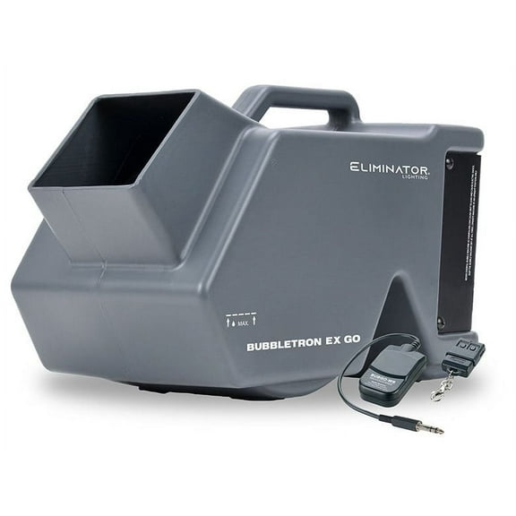 Eliminator Lighting BUBBLETRON EX GO Battery Powered Portable High Output Bubble Machine
