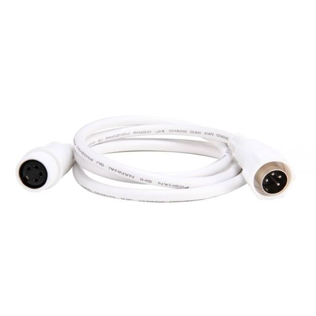 White 3-Foot Extension Cable for Decor Series Letters