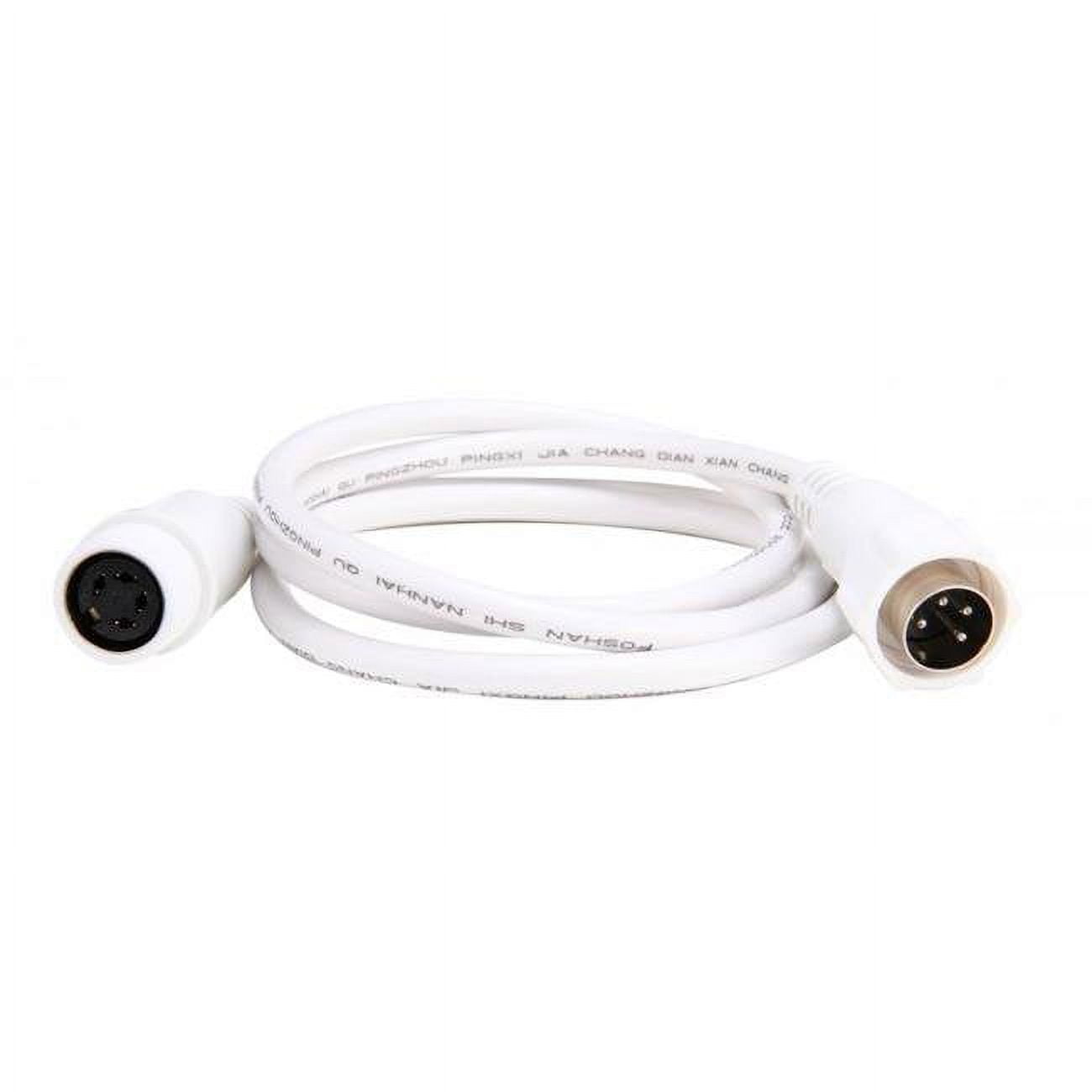 White 3-Foot Extension Cable for Decor Series Letters