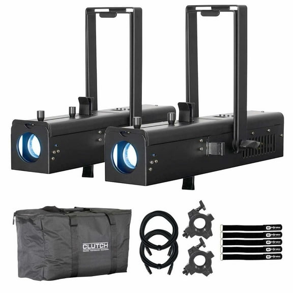 Eliminator Lighting IKON PROFILE PLUS 40W LED GOBO Projector with Utility Bag Package