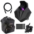 thumbnail image 1 of Eliminator Lighting VORTEX Classic 80W LED Moonflower Effect Light with Protective Lighting Case Package, 1 of 9