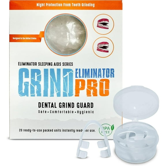 Eliminator Sleep Aid Grind Eliminator Pro Dental Grind Night Time Guards 20 Pack