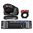 thumbnail image 1 of Eliminator Stealth Spot 60 Watt LED Moving Head Light+DMX Controller+Cable ADJ, 1 of 23