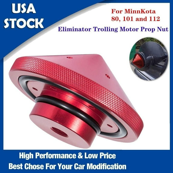 Eliminator Trolling Motor Prop Nut Fits MinnKota 80 101 112 T-H Marine Aluminum