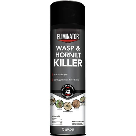 Eliminator Wasp & Hornet Killer, Aerosol Spray, 15-Ounces
