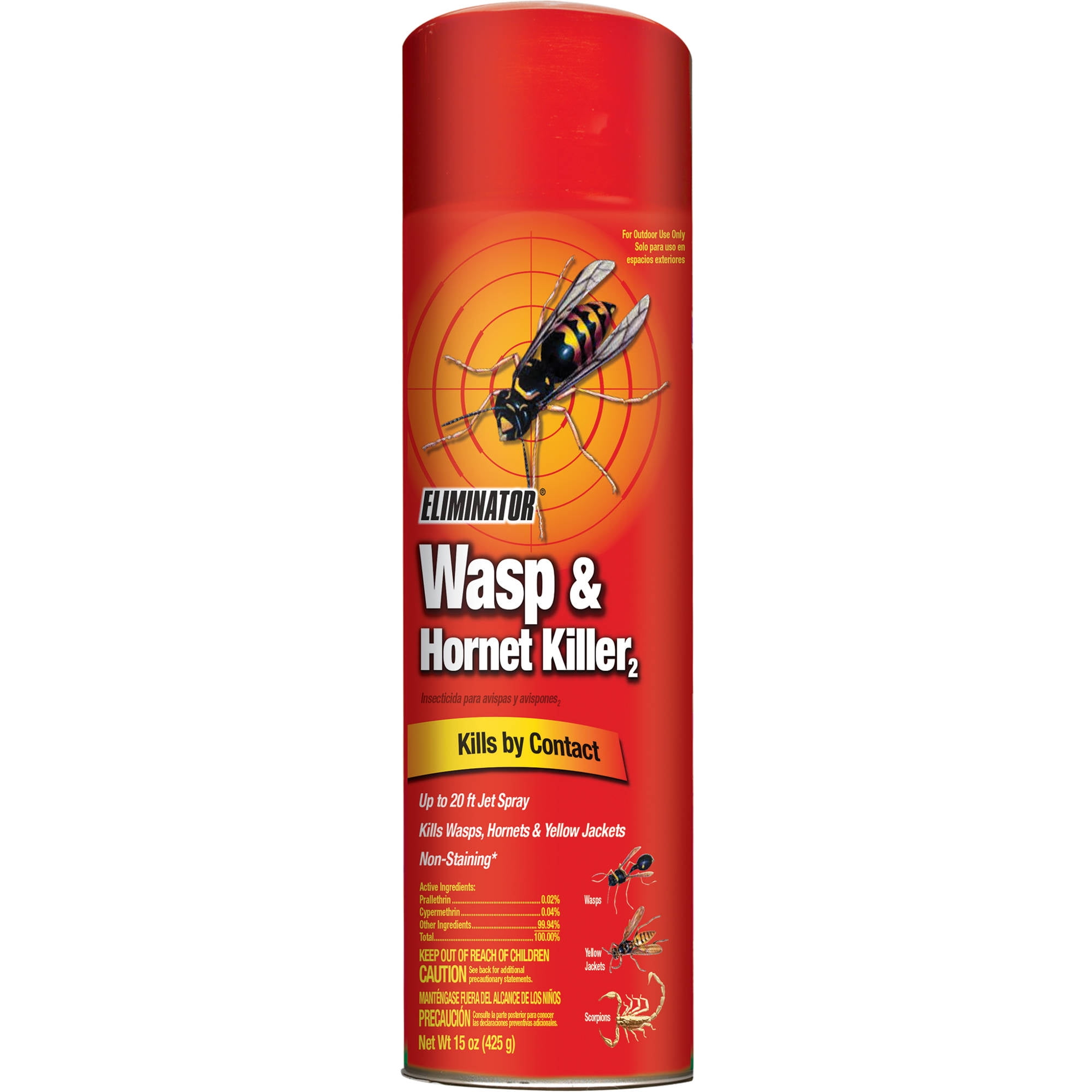 Eliminator Wasp & Killer, Aerosol Spray, 15 oz