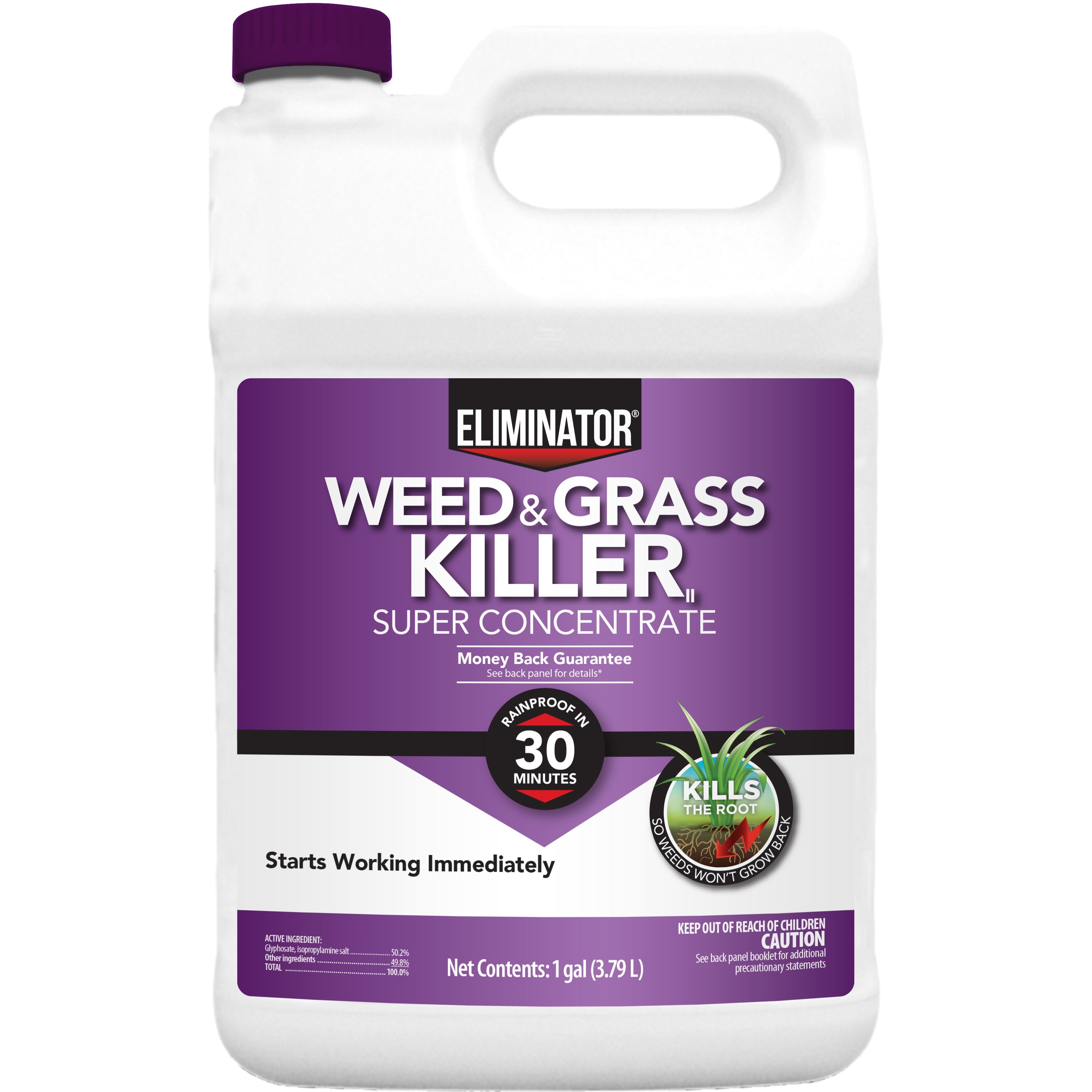 Eliminator Weed & Grass Killer II Super Concentrate Herbicide, 1 Gallon