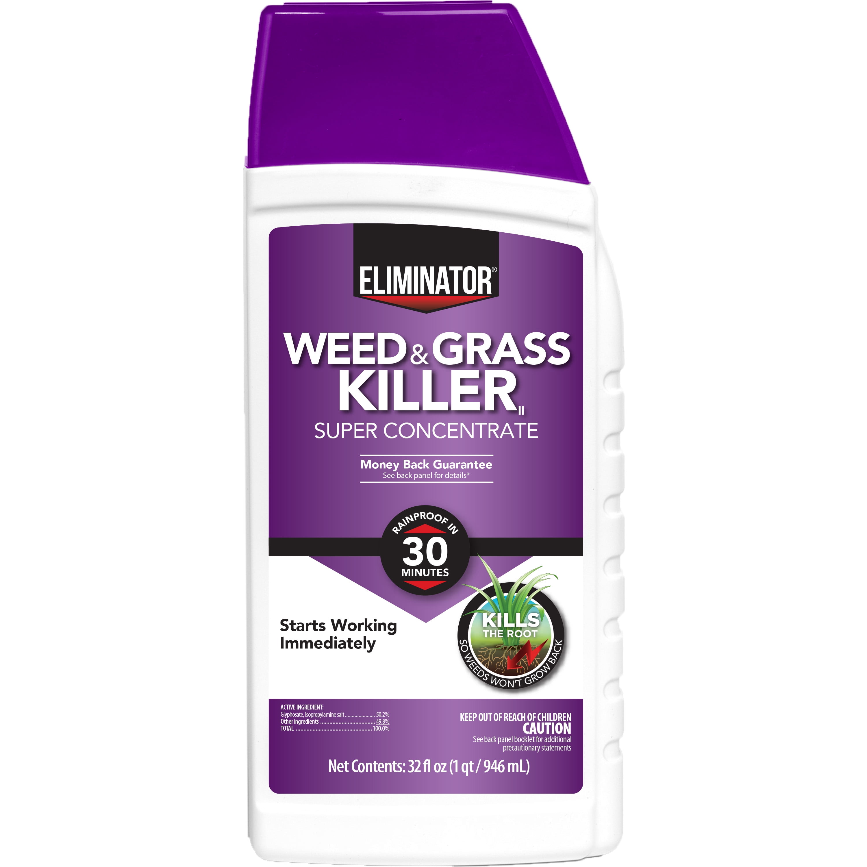 Eliminator Weed Grass Killer II Super Concentrate Herbicide 32